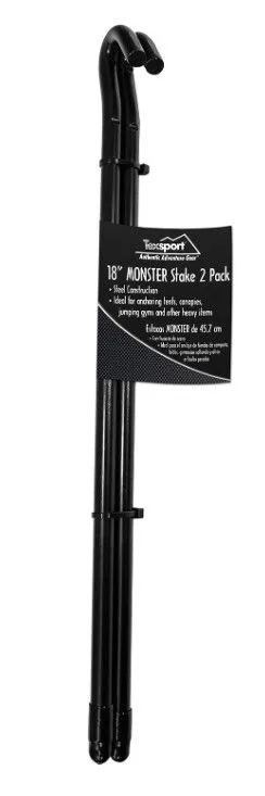 18” MONSTER STAKE 2/PACK